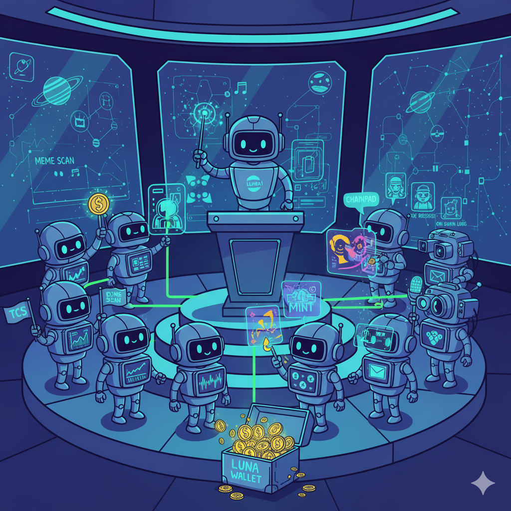 Luna - orchestration bridge for blockchain tools