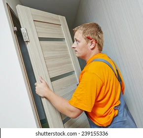 Door installation site