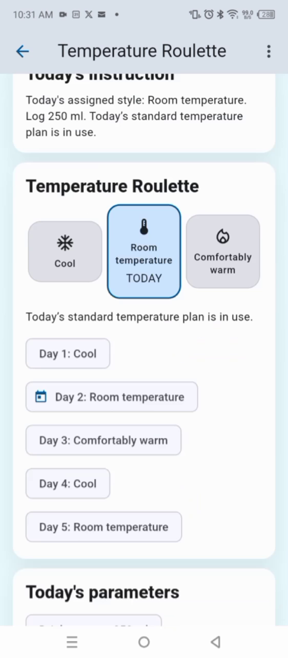Hydrion Temperature Roulette artwork